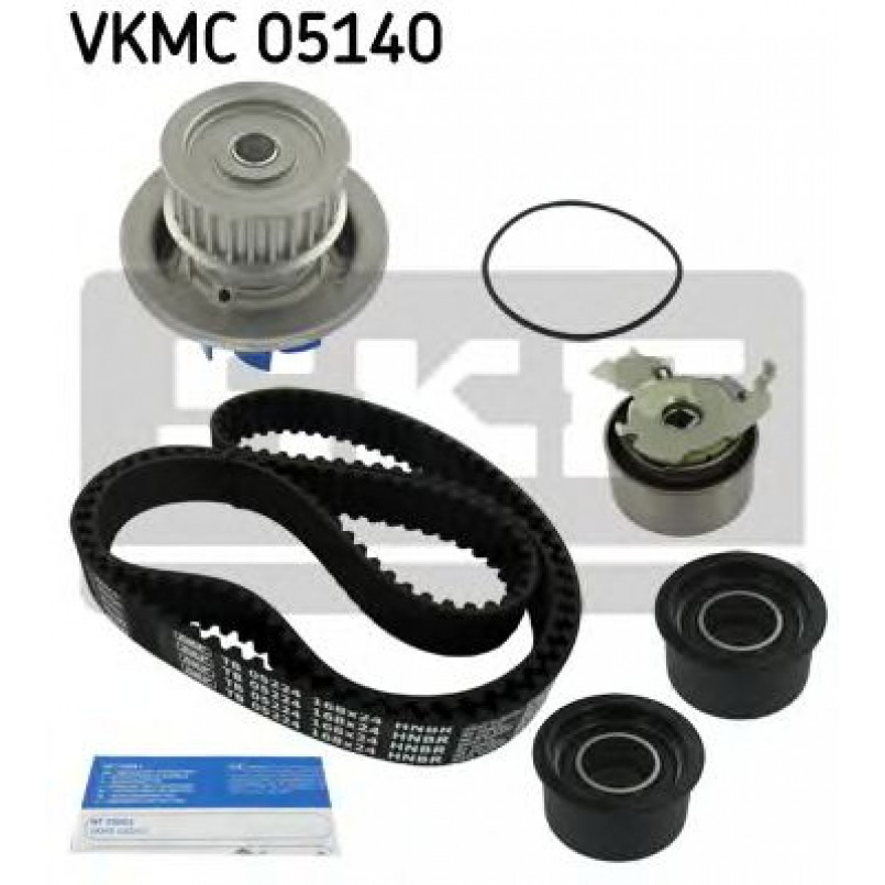 VKMC 05140 SKF - Насос охолоджуючої рідини + комплект зубчатого ремня